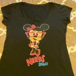 Disneyland Minnie Nerds tee shirt